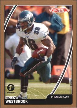 2007 Topps Total - 1st Edition Copper #426 Brian Westbrook Front