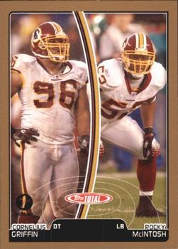 2007 Topps Total - 1st Edition Copper #439 Cornelius Griffin / Rocky McIntosh Front