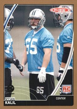 2007 Topps Total - 1st Edition Copper #550 Ryan Kalil Front