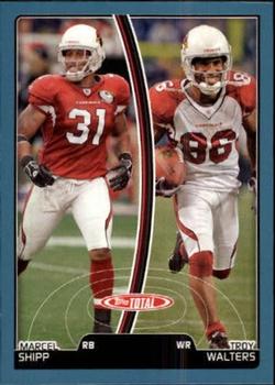 2007 Topps Total - Blue #2 Marcel Shipp / Troy Walters Front