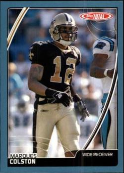 2007 Topps Total - Blue #61 Marques Colston Front