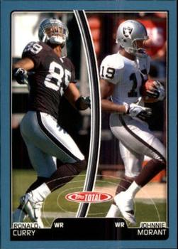 2007 Topps Total - Blue #62 Johnnie Morant / Ronald Curry Front