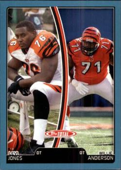 2007 Topps Total - Blue #111 Levi Jones / Willie Anderson Front
