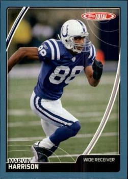 2007 Topps Total - Blue #128 Marvin Harrison Front