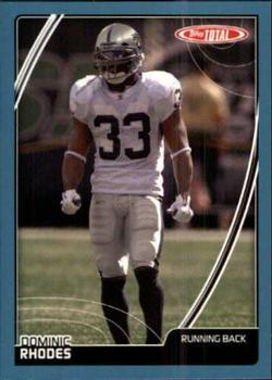 2007 Topps Total - Blue #152 Dominic Rhodes Front