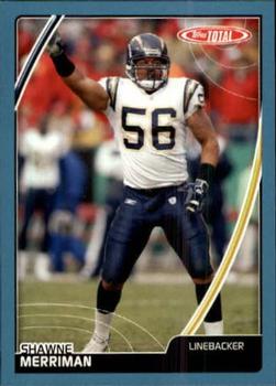 2007 Topps Total - Blue #161 Shawne Merriman Front