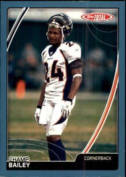 2007 Topps Total - Blue #206 Champ Bailey Front