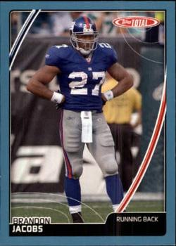 2007 Topps Total - Blue #233 Brandon Jacobs Front