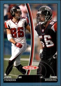 2007 Topps Total - Blue #270 Keith Brooking / Brian Finneran Front