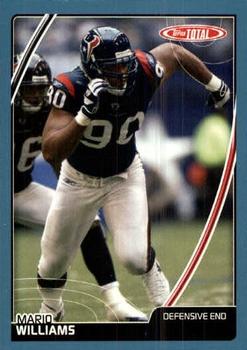 2007 Topps Total - Blue #301 Mario Williams Front
