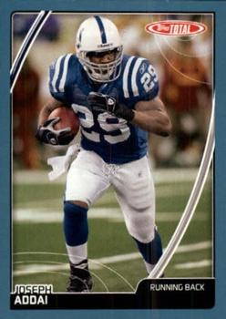 2007 Topps Total - Blue #304 Joseph Addai Front