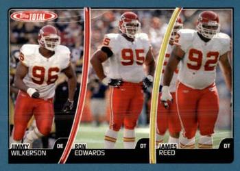 2007 Topps Total - Blue #310 Ron Edwards / James Reed / Jimmy Wilkerson Front
