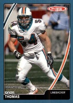 2007 Topps Total - Blue #311 Zach Thomas Front