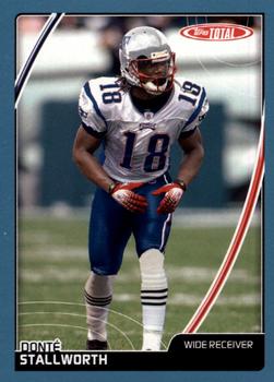 2007 Topps Total - Blue #317 Donte Stallworth Front