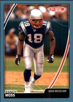 2007 Topps Total - Blue #327 Randy Moss Front
