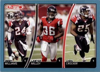 2007 Topps Total - Blue #359 Chris Crocker / Lawyer Milloy / Jimmy Williams Front