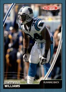 2007 Topps Total - Blue #365 DeAngelo Williams Front