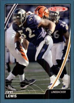 2007 Topps Total - Blue #370 Ray Lewis Front