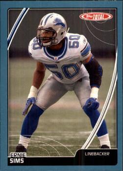 2007 Topps Total - Blue #381 Ernie Sims Front