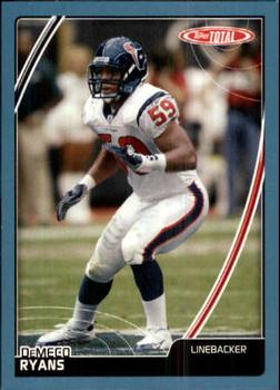 2007 Topps Total - Blue #389 DeMeco Ryans Front