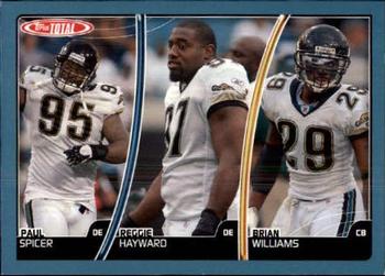 2007 Topps Total - Blue #393 Brian Williams / Paul Spicer / Reggie Hayward Front