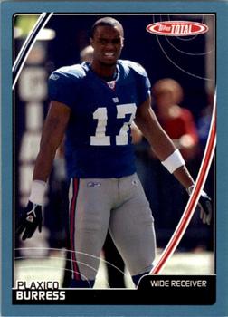 2007 Topps Total - Blue #409 Plaxico Burress Front