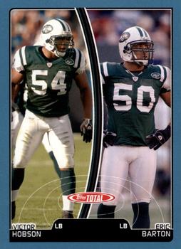 2007 Topps Total - Blue #411 Victor Hobson / Eric Barton Front