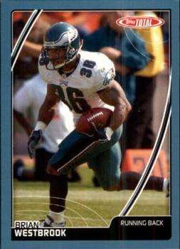 2007 Topps Total - Blue #426 Brian Westbrook Front