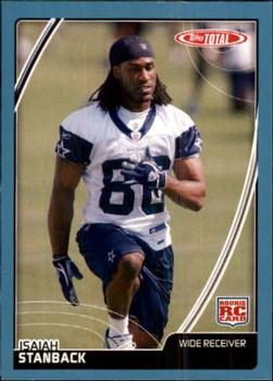 2007 Topps Total - Blue #450 Isaiah Stanback Front