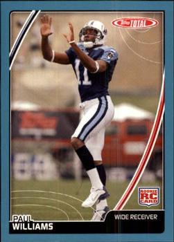 2007 Topps Total - Blue #488 Paul Williams Front