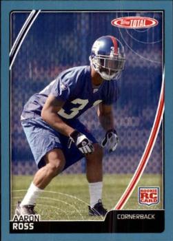 2007 Topps Total - Blue #530 Aaron Ross Front