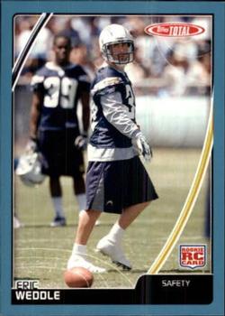 2007 Topps Total - Blue #544 Eric Weddle Front