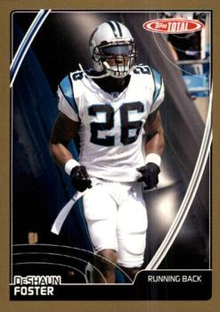 2007 Topps Total - Gold #14 DeShaun Foster Front