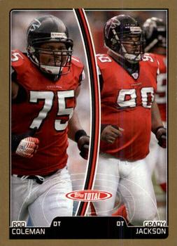 2007 Topps Total - Gold #366 Grady Jackson / Rod Coleman Front