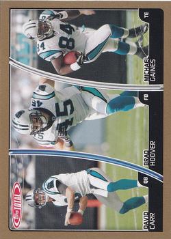 2007 Topps Total - Gold #367 David Carr / Brad Hoover / Michael Gaines Front