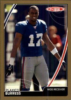 2007 Topps Total - Gold #409 Plaxico Burress Front