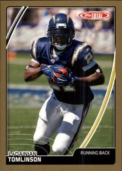 2007 Topps Total - Gold #430 LaDainian Tomlinson Front