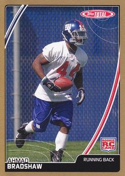 2007 Topps Total - Gold #470 Ahmad Bradshaw Front