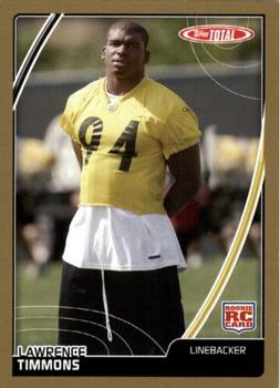 2007 Topps Total - Gold #521 Lawrence Timmons Front