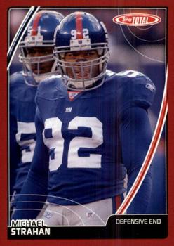 2007 Topps Total - Red #60 Michael Strahan Front