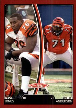 2007 Topps Total - Red #111 Levi Jones / Willie Anderson Front