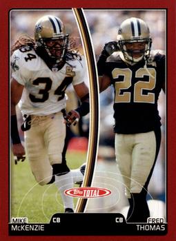 2007 Topps Total - Red #142 Fred Thomas / Mike McKenzie Front