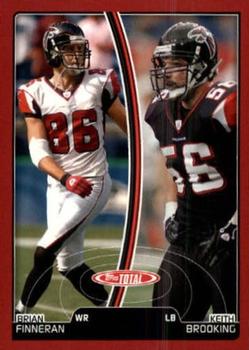 2007 Topps Total - Red #270 Keith Brooking / Brian Finneran Front