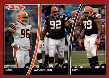 2007 Topps Total - Red #288 Orpheus Roye / Ted Washington / Robaire Smith Front