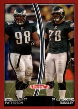 2007 Topps Total - Red #328 Brodrick Bunkley / Mike Patterson Front