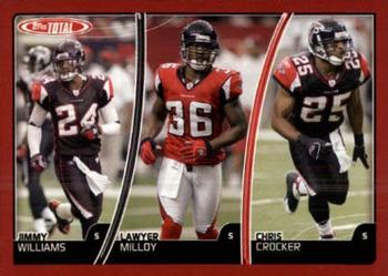 2007 Topps Total - Red #359 Chris Crocker / Lawyer Milloy / Jimmy Williams Front