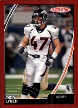2007 Topps Total - Red #390 John Lynch Front