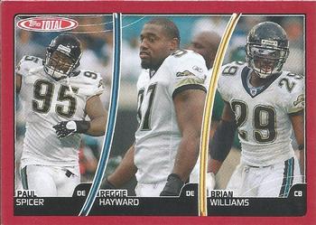 2007 Topps Total - Red #393 Brian Williams / Paul Spicer / Reggie Hayward Front