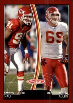 2007 Topps Total - Red #395 Tamba Hali / Jared Allen Front