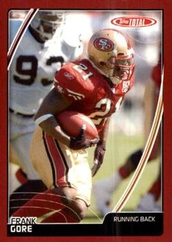 2007 Topps Total - Red #425 Frank Gore Front